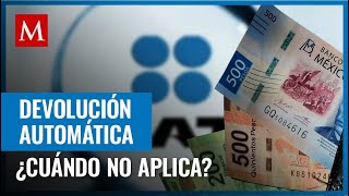 El SAT no realiza la devolución automática del saldo a favor bajo estos casos [upl. by Anu]