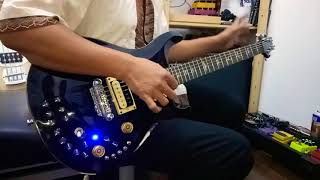 GITAR LISTRIK PRS SUDA ADA 5 KARAKTER SOUND EFEK [upl. by Bosson]