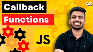 Callback Functions in Javascript amp Arrow Functions in Javascript  Web Development Course 43 [upl. by Levitus]