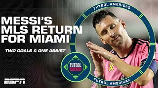 How ‘RIDICULOUS’ Lionel Messi made his MLS return for Inter Miami  ESPN FC [upl. by Anama]