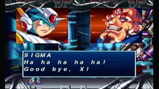 Megaman X4 100 X Walkthrough Part 13 22 Final Sigma Ending amp Credits [upl. by Mamie]