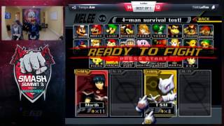 Axe vs Leffen  LB Semi Iron Man  Smash Summit 3 [upl. by Ecydnac]