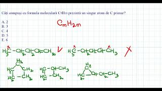 GRILE  Izomeri  Formulă generală Alchene și Cicloalcani [upl. by Badr192]