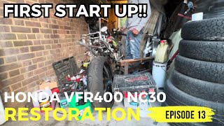 HONDA VFR400 NC30 Restoration Episode 13 [upl. by Sillert]