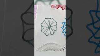 Spirograph ruler design ASMR Satisfying shorts ytshorts spirograph [upl. by Giovanni]