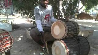 West African Drumming  Triba  Dun Dun Part [upl. by Bohlin24]