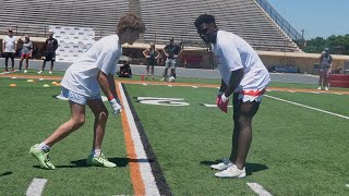 Tyreek Hill Off Season Youth Camp In Oklahoma tyreekhill football miamidolphins widereceiver [upl. by Weiman]