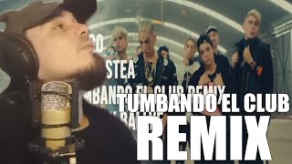 PRODUCTOR REACCIONA A Tumbando el Club Remix Official VIdeo [upl. by Llarret]