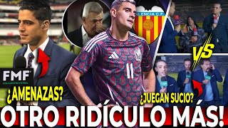 💥MÉXICO NO pasa del EMPATE  ❌¿AMENAZS a ANDRES VACA  AZTECA CARGA VS TUDN X cortar TRANSMISION [upl. by Aihsenad]