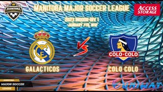 January 7th WSF Div 1 Galacticos vs Colo Colo [upl. by Dine]