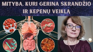 Mityba kuri gerina skrandžio ir kepenų veiklą [upl. by Niamreg]