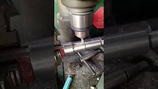 Kinglong 🚌 Fan motor shaft making machine automobile shorts [upl. by Aihsilat777]