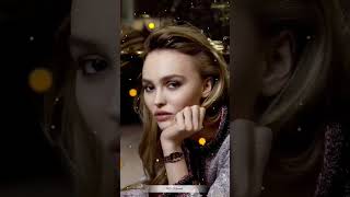 FrenchAmerican Actress and Singer LilyRose Depp hollywood LilyRoseDepp trendingshorts [upl. by Yarg]