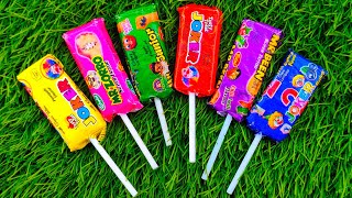 Satisfying Video  Lollipops and Sweets ASMROpening  Yummy Rainbow Candy Lollipops [upl. by Yboc]