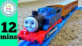 Thomas and Friends Tomy Huge Review  Thomas Train Motorized Road and Rail Part 1 of 2 [upl. by Surad]