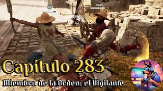 Assassin’s Creed Odyssey Capítulo 283  Miembro de la Orden el Vigilante Castellano Español [upl. by Name]