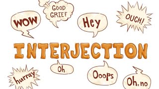 Interjection Types of interjection in grammar PARTS OF SPEECH 💬 englishgrammar [upl. by Gentes]