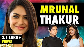 Mrunal Thakur opens up about Love Success Sita Ramam amp Body Shaming  Karishma Mehta  Ep 77 [upl. by Airamak]