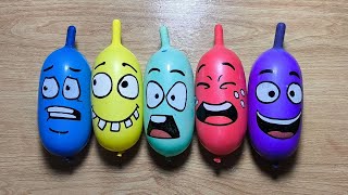 The shocking secret to making hilarious slime with long balloons  Satisfying slime videos [upl. by Dowzall]