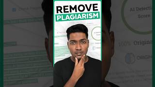 😮 Remove Plagiarism in 30 Seconds [upl. by Arodaeht856]