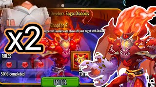 Diabolus Hellbringer Era Saga  Challenge Mode Monster Legends [upl. by Alimak193]