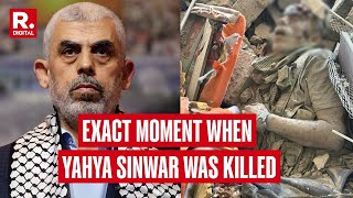 Hamas Chief Yahya Sinwars Final Moments Caught on Camera [upl. by Siraj298]