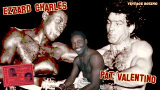 Ezzard Charles vs Pat Valentino 1080p 60fps [upl. by Ivette]