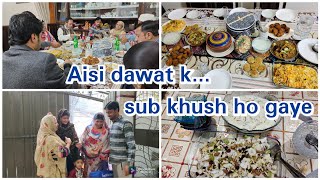 AJ Dubai Walon ki dawat  Mottonmakhni handi  biryani  protein salad amp many more [upl. by Lewert276]