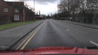 Red Cow Roundabout Slough Fourth Exit from Uxbridge to Shoppers amp Shopmobility Driving test route [upl. by Darnall]