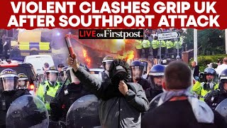 UK Violence LIVE Violent Protests Sweep UK Following the Southport Stabbing Attack [upl. by Abdella]