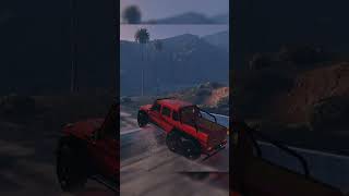 G Class 6x6 Crash Test shortsvideo automobile cargame gwagon 6x6 gclass gta gaming [upl. by Selokcin]