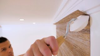 How To Hang Wallpaper Paste The Wall [upl. by Wardieu230]