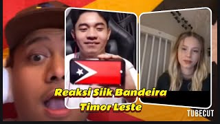 Reaksi Siik Bandeira Timor Leste🇹🇱 [upl. by Arved803]