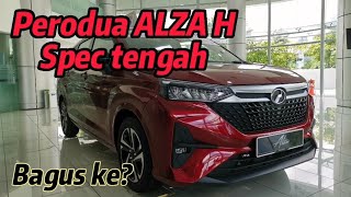 Perodua ALZA H 2022 Spec Tengah Baloi ke [upl. by Lorant]