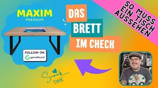 🔥KAPPLEX Brettspieltisch Maxim  SO muss ein Tisch aussehen🙏 [upl. by Neerbas]