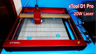 Review xTool D1 Pro 20W Laser Engraving amp Cutting Machine [upl. by Ennoved]