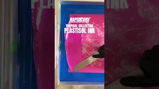 Plastisol Ink screenprinting plastisolink screenprintlife screenprintingink screenprint howto [upl. by Afaw]