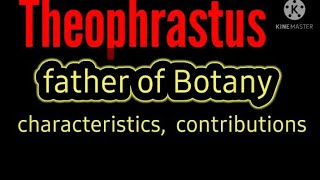 Theophrastus father of botany [upl. by Larrisa643]