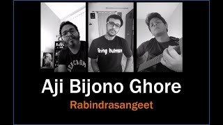 Aji Bijon Ghore  Rabindrasangeet  Rajarshi  Debmalya [upl. by Akived]