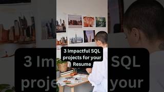 3 Unique SQL Projects to Make your Resume Stand Out ♥️😊 shorts sql coding [upl. by Sucram]