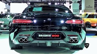 The Brabus 600 MercedesAMG GT S Coupe w 600 HP  IAA Frankfurt 2015 [upl. by Wadesworth]