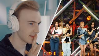 1st Live Stage  BLACKPINK  Pretty Savage  The Duke Reaction [upl. by Kensell344]