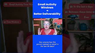 Increase your deliverability using the Email Activity Window activecampaign emailmarketing email [upl. by Ajar]