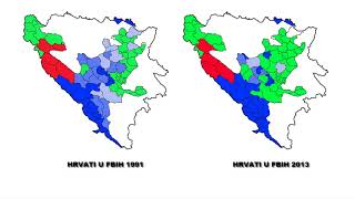 ETNIČKO ČIŠĆENJE HRVATA U FEDERACIJI BiHZEMLJOVID [upl. by Selmore]