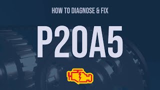 How to Diagnose and Fix P20A5 Engine Code  OBD II Trouble Code Explain [upl. by Edholm]