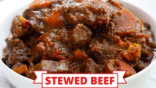 How to Make Delicious Trini Stewed Beef with Potatoes  Lets Find Out [upl. by Aisatal]