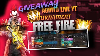 FREE FIRE BATTLE ROYAL DIAMOND GIVEAWAY CUSTOM ROOMS GIVEWAY TOURNAMENT FREE [upl. by Clari]