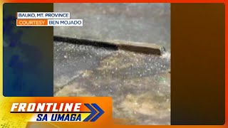 llang lugar sa bansa nakaranas ng hailstorm o pagulan ng yelo  Frontline Sa Umaga [upl. by Akinas]