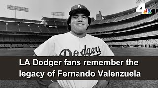 Fernando Valenzuela Remembering legendary Dodger [upl. by Margarette]