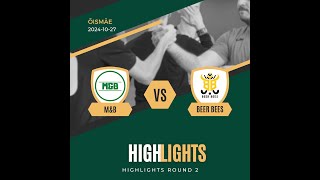 Highlights MampB vs BEER BEES 20241027 [upl. by Valente631]